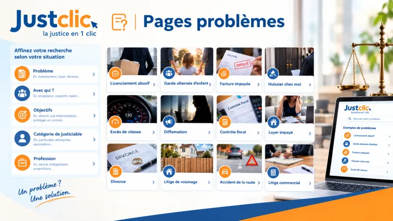 Page Problème